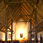 church during commemorative mass