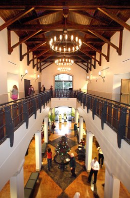 visitor lobby